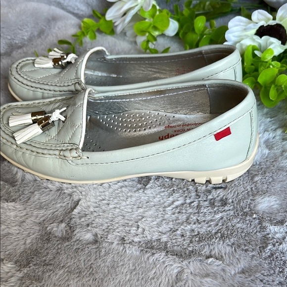 Marc Joseph Quilted Loafers with Tassels - White - Picture 9 of 9